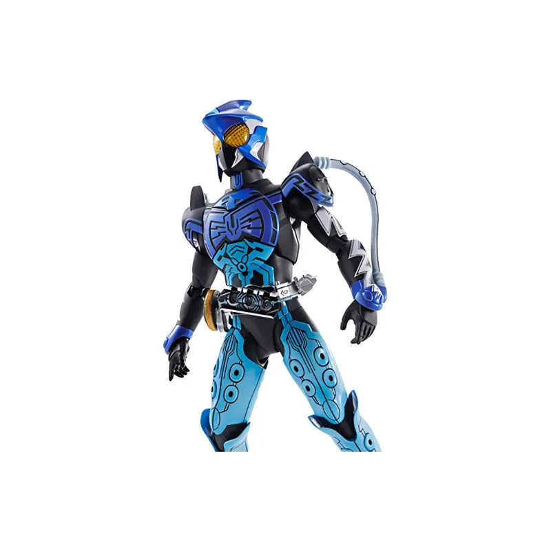 BANDAI SHF True Bone Sculpture Kamen Rider OOO OOO Aquatic Combination Whale And Eel Badge Scale Figures-3