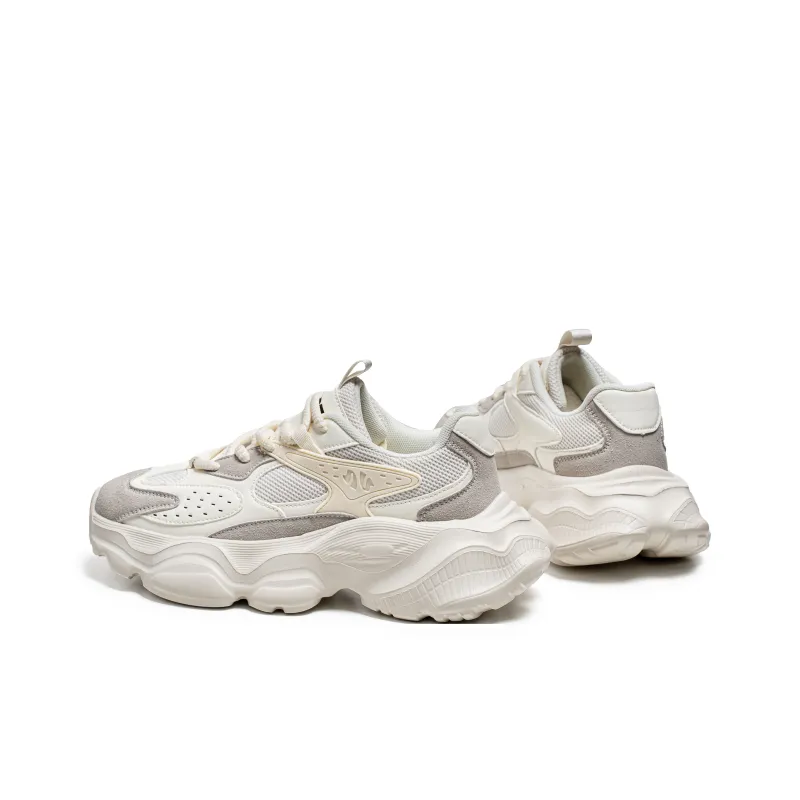 Wooden Rabbit Cushioning Anti-Slip Wear-Resistant Breathable Height Increasing Low-Top Chunky Sneakers Men's-6