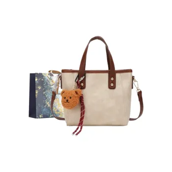 Iman's House PU Shoulder Bag Crossbody Bag Handbags Women's Ecru/Coffee/Brown/Black