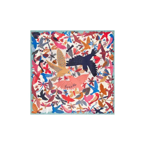 Bimba Y Lola Bugs And Birds Scarf