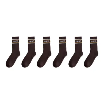 YUZHAOLIN Mid Calf Socks Men's Combo Set
