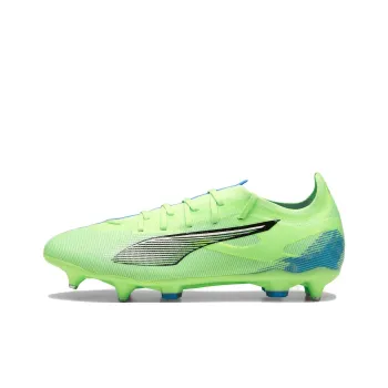PUMA Ultra 5 Soft Ground Anti Slip Wear Resistant Soccer Shoes Men's Green
