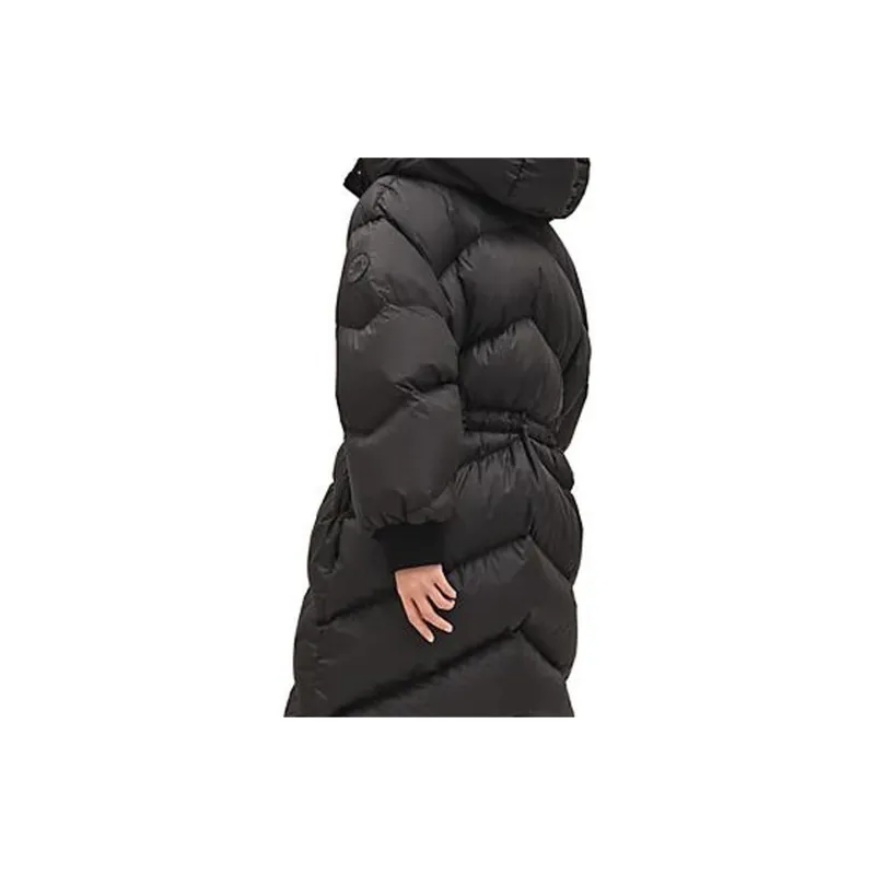 HERMES FW23 Puffer Jacket Coat Women's Black-3