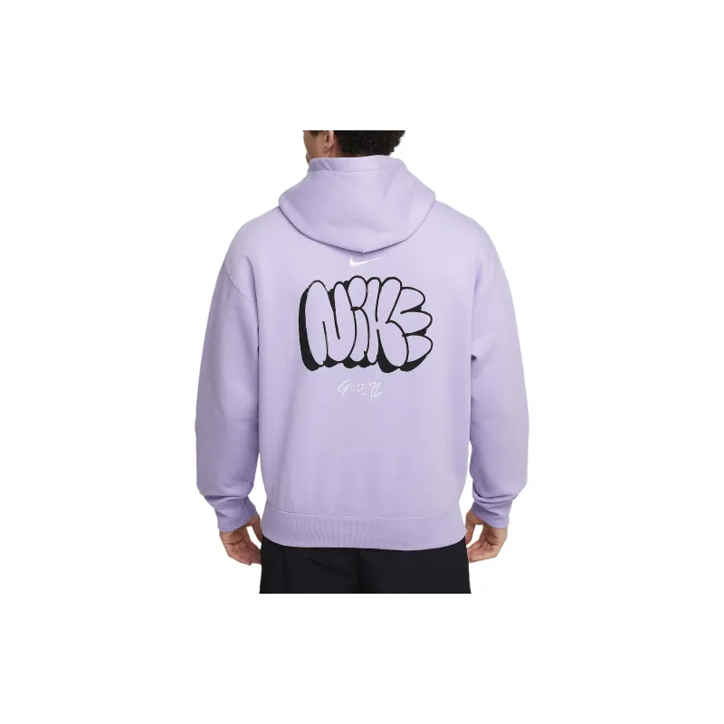 Nike Solo Swoosh Sweatshirt Men's Light Purple/White-1