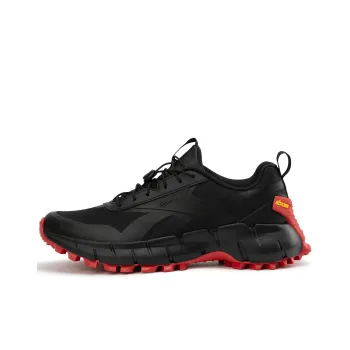 Reebok Abrasion Resistant Waterproof Slip Resistant Low Top Running Shoes Unisex Black