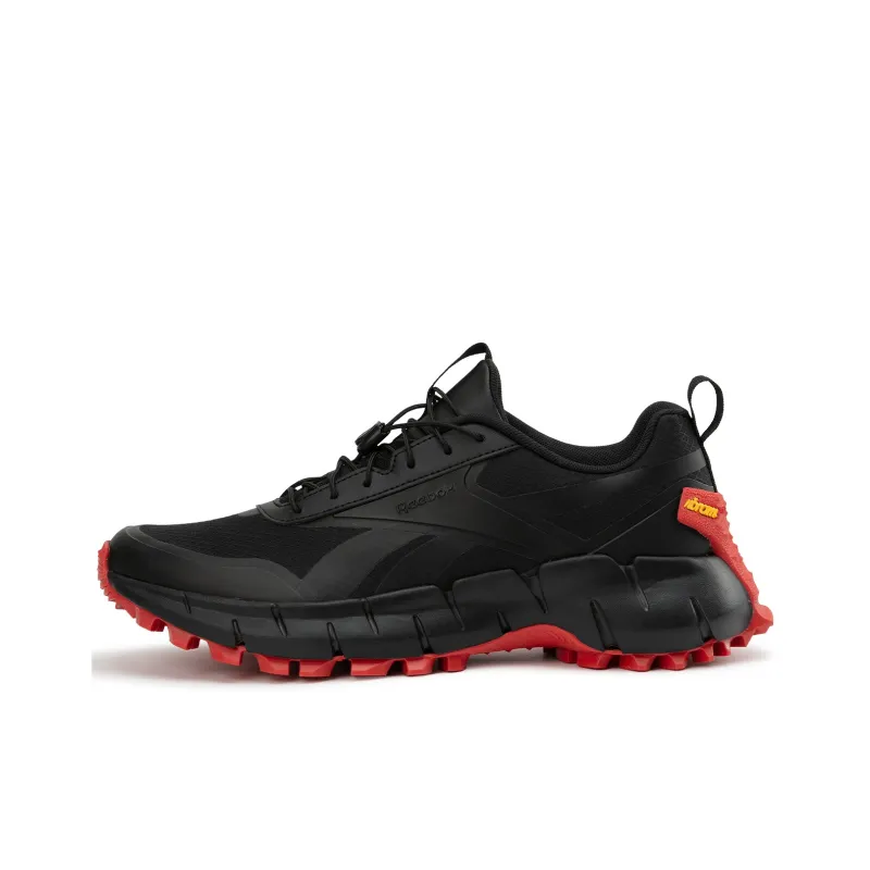 Reebok Abrasion Resistant Waterproof Slip Resistant Low Top Running Shoes Unisex Black-0