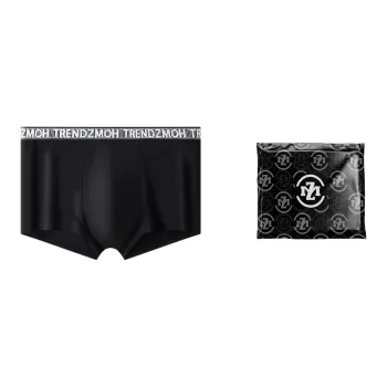 ZMOH Square cut Underwear Men's Independent Shopping Bag Included