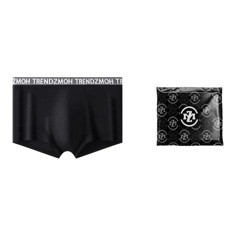 ZMOH Square cut Underwear Men's Independent Shopping Bag Included-0