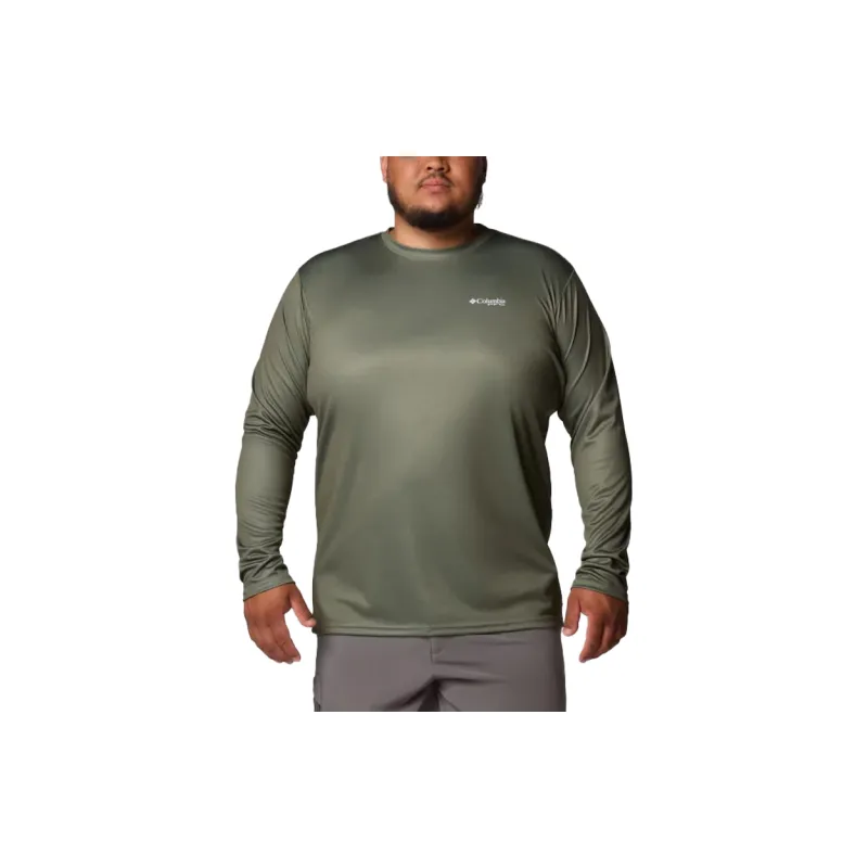 Columbia PFG Terminal Tackle Fish Flag T-Shirt Men's Cypress Color-1