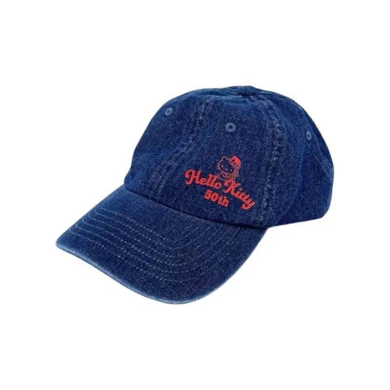 Sanrio Cotton Baseball Caps Unisex Blue-0