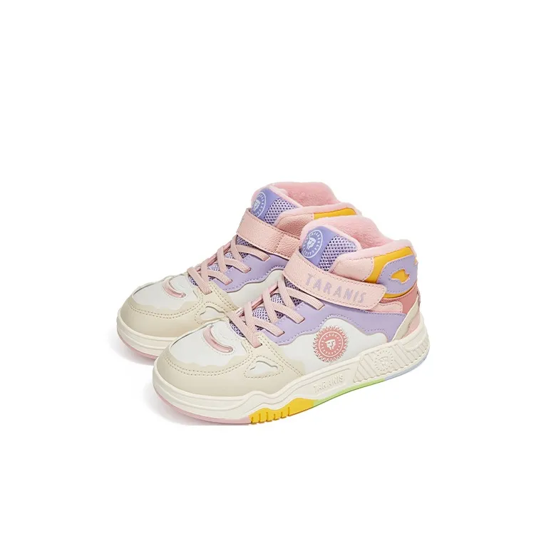 TARANIS Kids' Skateboarding Shoes White Pink Kids'-1