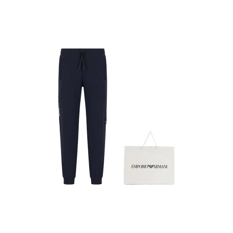 EMPORIO ARMANI Logo print Track Pants-1