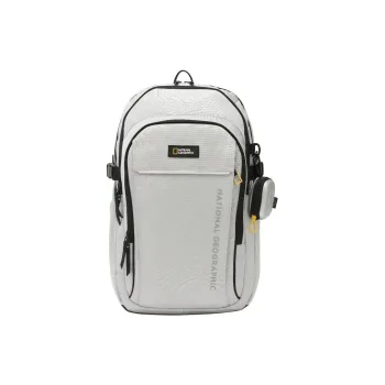 NATIONAL GEOGRAPHIC Recycled Material Backpack Regular Unisex Gray
