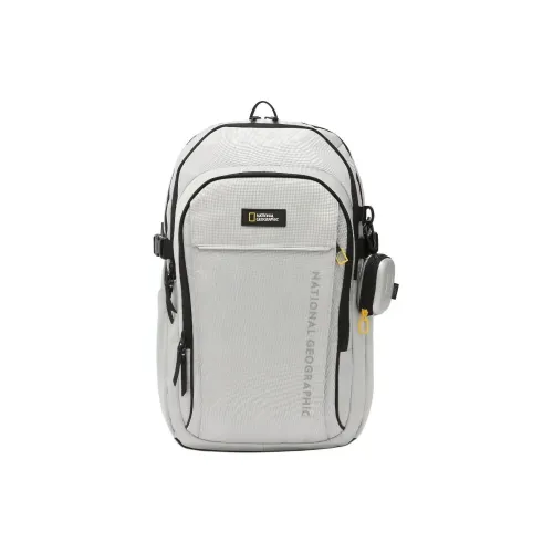 NATIONAL GEOGRAPHIC Recycled Material Backpack Regular Unisex Gray