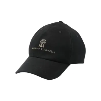 Brunello Cucinelli Logo Embroidered Baseball Hat