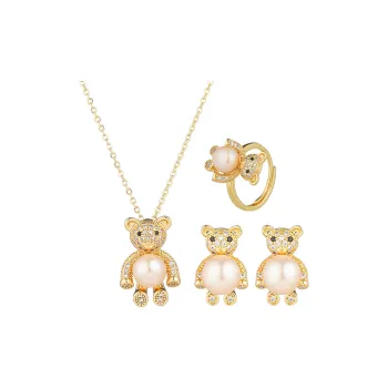 SYAY Freshwater Pearl Copper Column Gold Necklaces Women's