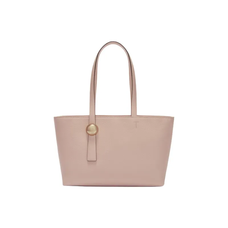 Furla Grain Calfskin Tote Bag, Shopping Bag, Shoulder Bag, Handbag Medium Size Women's Brown-0