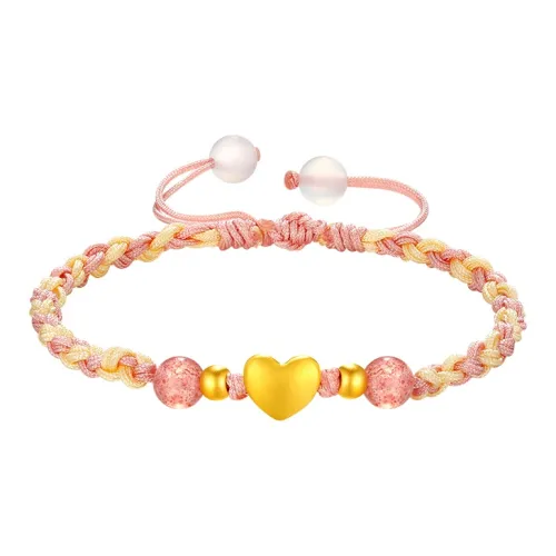 Lao Feng Xiang Gold Bracelet Women's