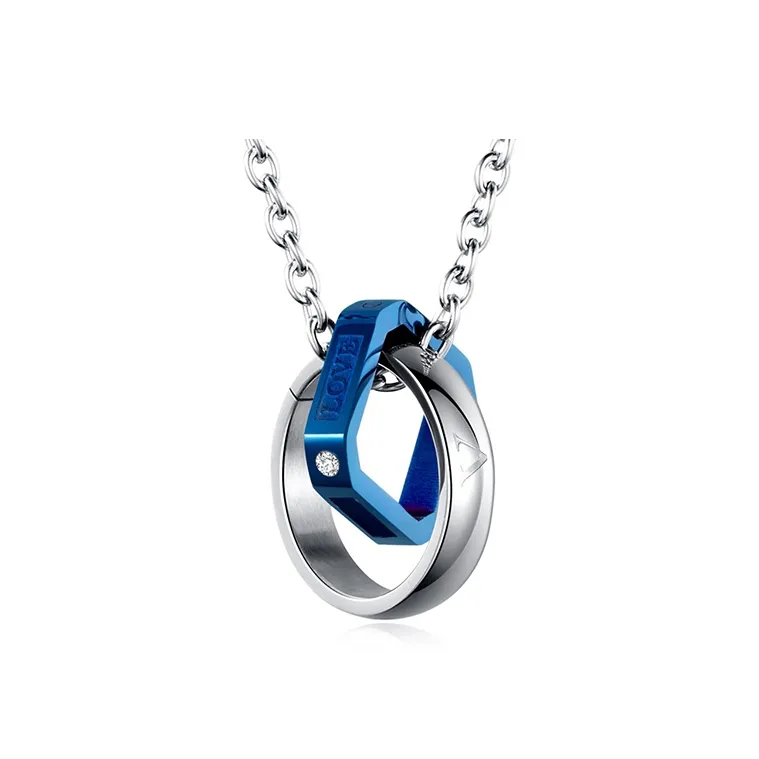 VERENA REINE Titanium Steel Necklaces Unisex-0