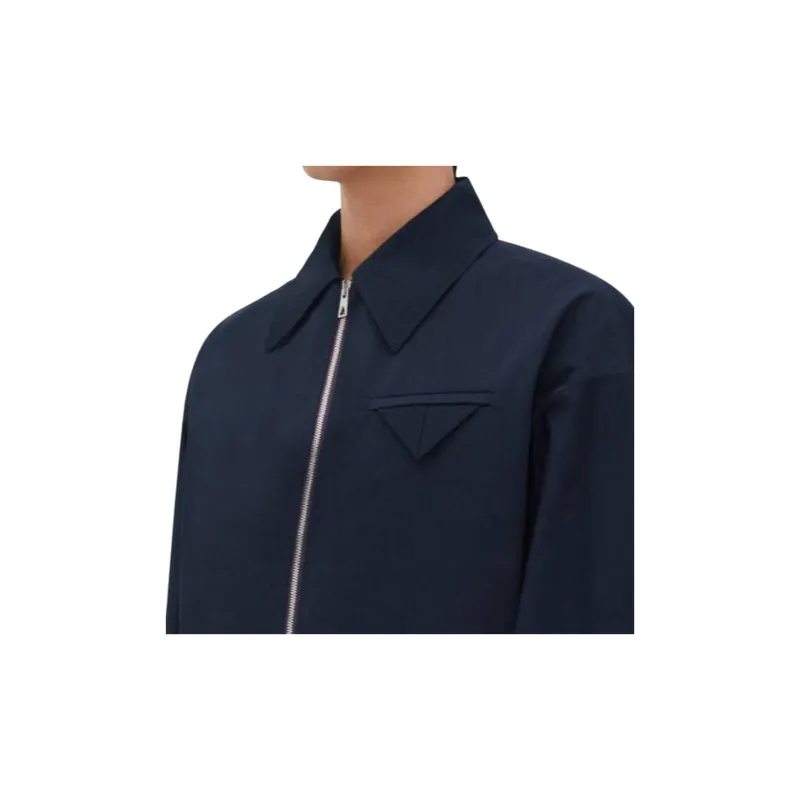 Bottega Veneta FW23 Jackets Coats Men's Marine Blue-3