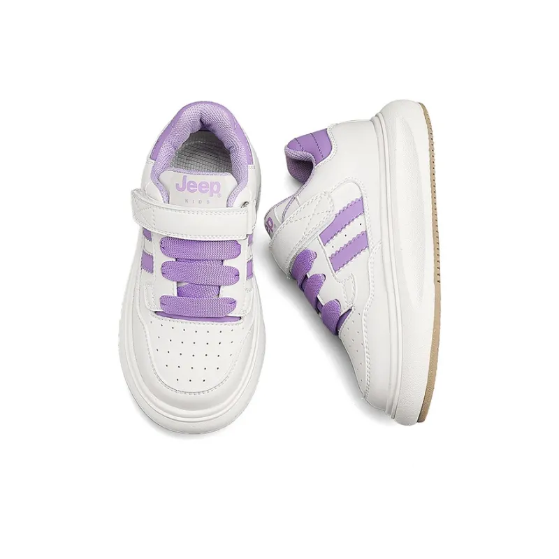 Jeep Slip Resistant Anti Kick Wear Resistant Breathable Low Top Kids' Skateboarding Shoes Kids'-1