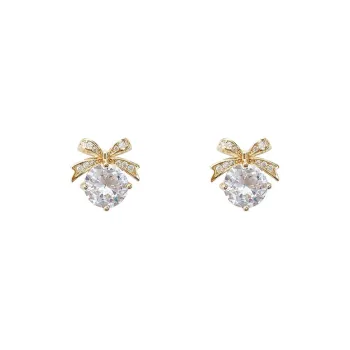 DJIN 925 Silver Needles Stud Earrings Women's