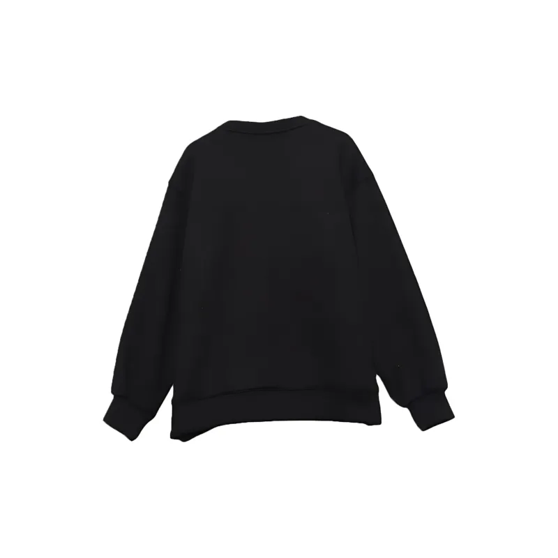 MUGUOGUOMU Sweatshirt Women's Black-1