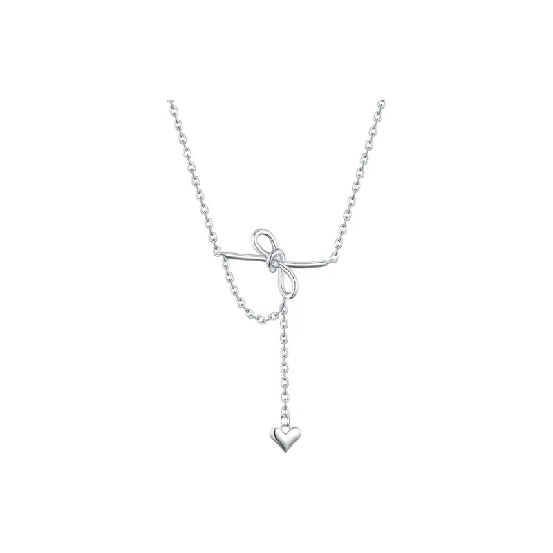 Heart To Heart S925 Silver Necklaces Women's-0