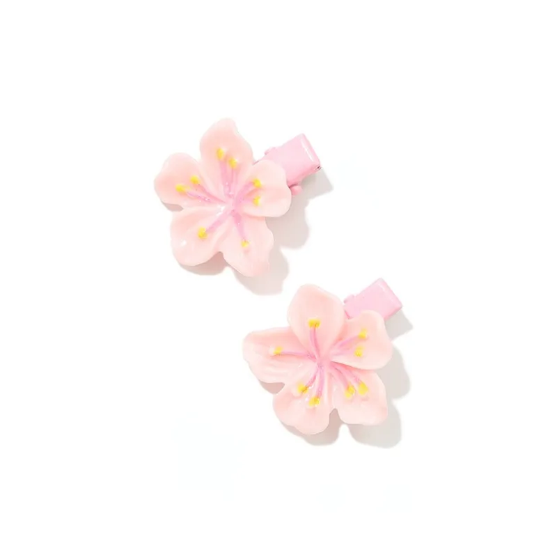 Like A Dream Acrylic Fabric Rubber Band Hair Clips Women's-8