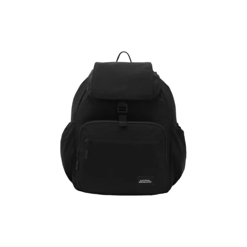 NATIONAL GEOGRAPHIC Recycled Material Backpack Unisex Black/Light Brown-4