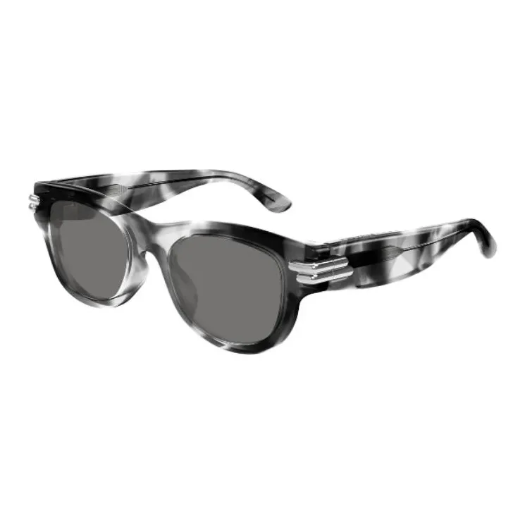 Bottega Veneta Oval Frame Sunglasses-0