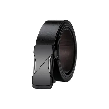 YUZHAOLIN Cow Leather Leather Belts Men's 3.3cm