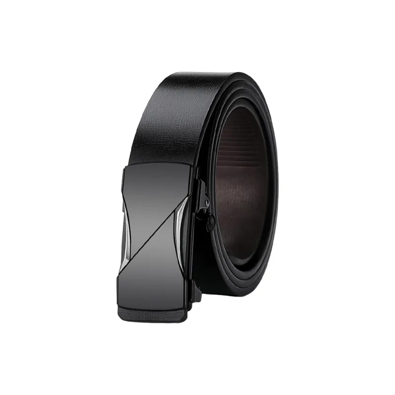 YUZHAOLIN Cow Leather Leather Belts Men's 3.3cm-0