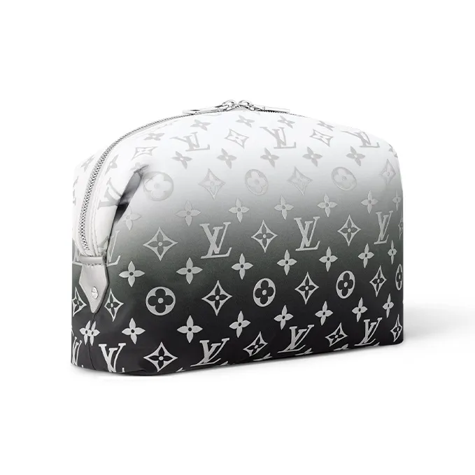 LOUIS VUITTON Cosmetic Pouch Frost Gardiant Silver-1
