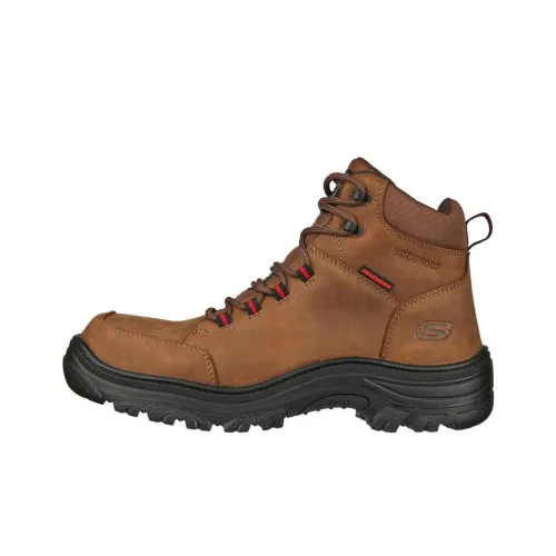 Skechers Work Outdoor Boots Men Brown