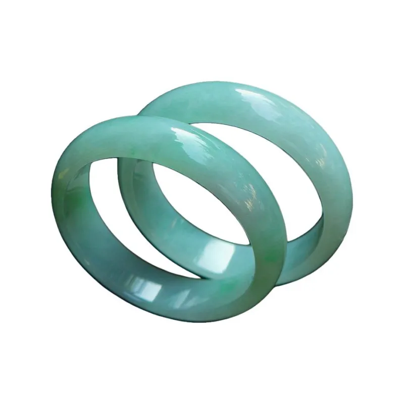 FANGCUIYUAN Glutinous Jade Jadeite Bangles Kids'-0