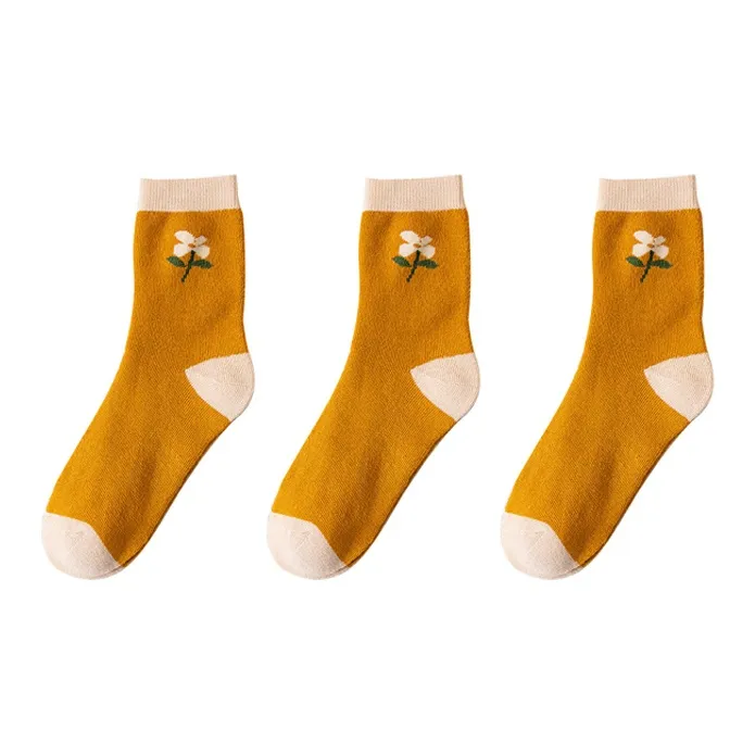 YUZHAOLIN Mid Calf Socks Women's Combo Set-19