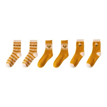 YUZHAOLIN Mid Calf Socks Women's Combo Set