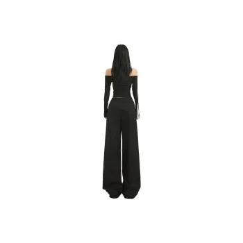 FHMY Casual Pants Women's Black