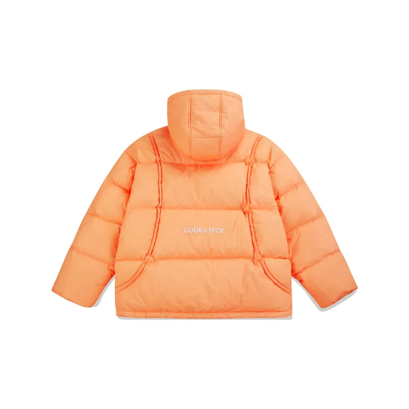 GUUKA TECH Down Jacket Unisex Orange-1