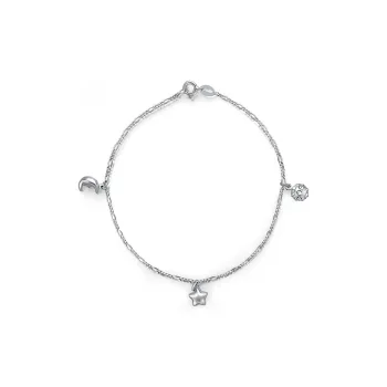 NAITANG S925 Silver Anklets Unisex