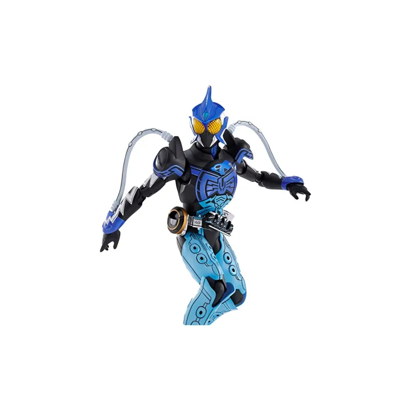 BANDAI SHF True Bone Sculpture Kamen Rider OOO OOO Aquatic Combination Whale And Eel Badge Scale Figures-1