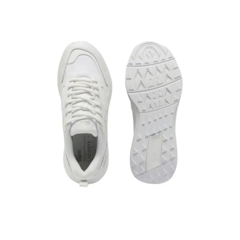LACOSTE Evo Slip Resistant Low Top Casual Shoes Men's White-5