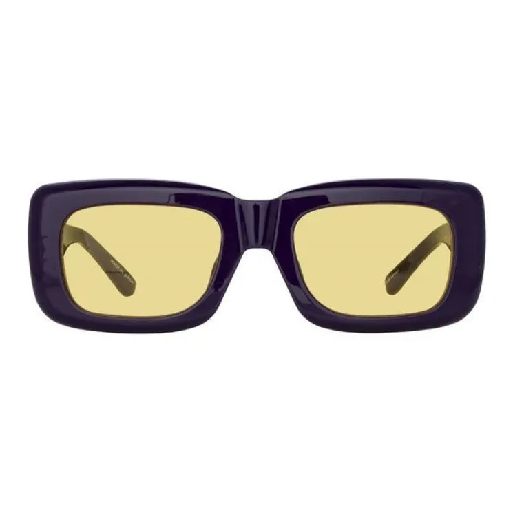The Attico X Linda Farrow Rectangular Frame Sunglasses-1
