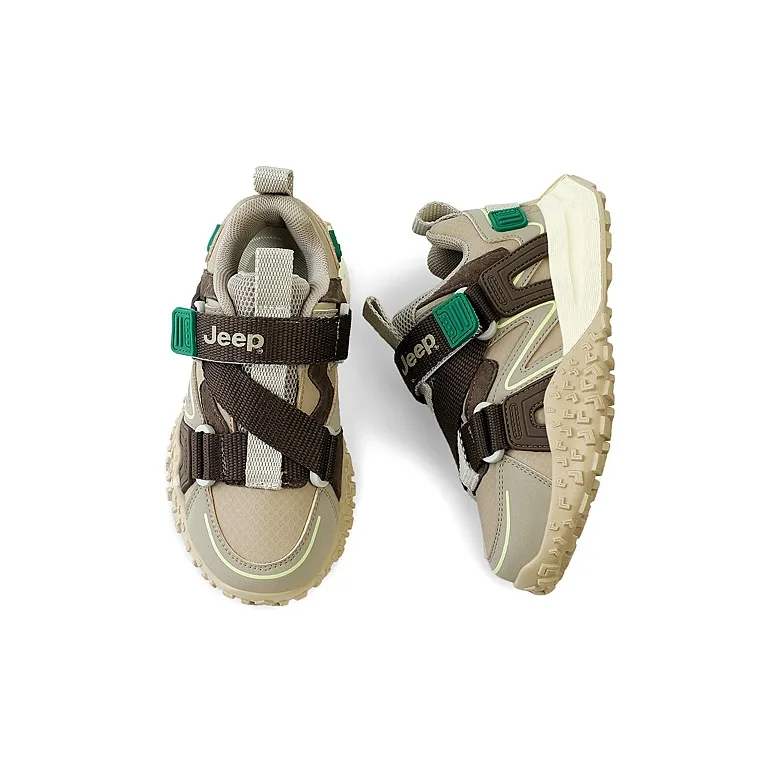 Jeep Wear Resistant Breathable Slip Resistant Anti Kick Low Top Kids Lifestyle Shoes Kids'-9