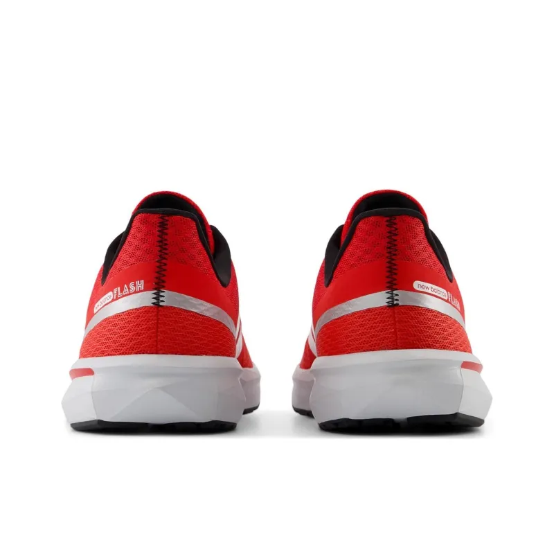 New Balance DynaSoft Flash V7 Anti Slip Wear Resistant Low Top Running Shoes Men's Red-3
