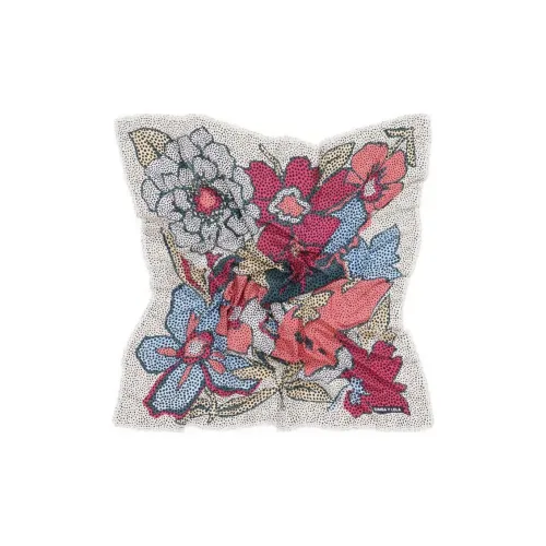 Bimba Y Lola Foral print Dots Scarf