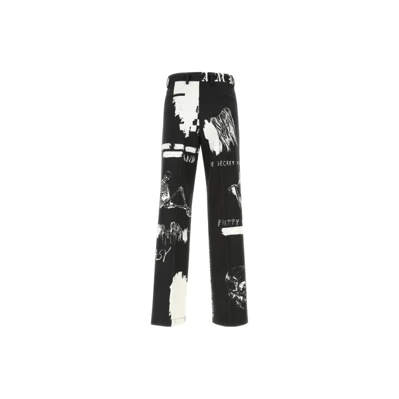 AMIRI Graphic print Straight leg Trousers-1