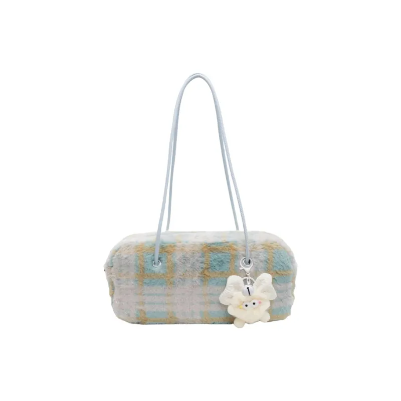 Yalu Plush Shoulder Bag Regular Women's Multicolor-12