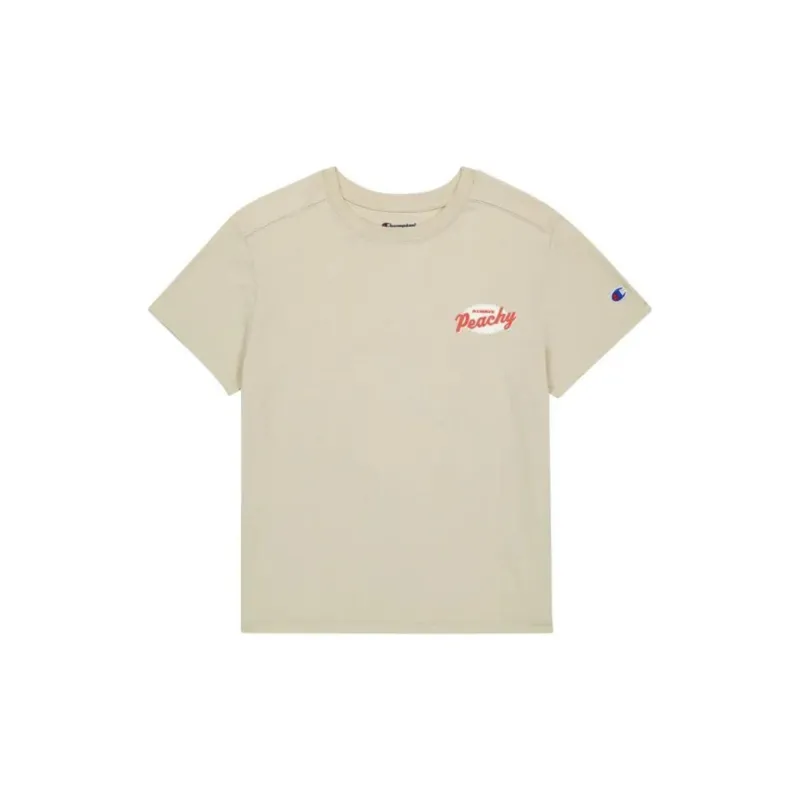 Champion T-Shirt Women's New Cocoa Fat Color-1